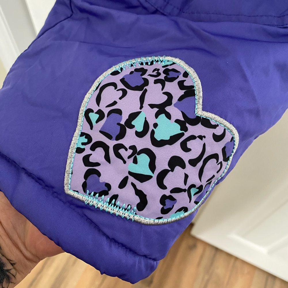 Arctic Quest Purple Kids Snowbib - Picture 2 of 4